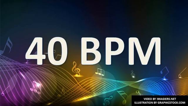 Metrônomo #  40 Bpm