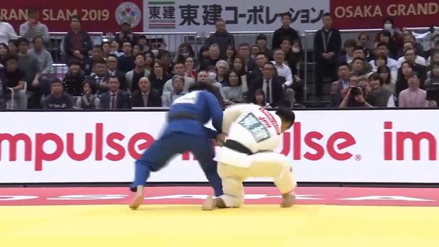 Final : MARUYAMA Joshiro (JPN) vs ABE Hifumi (JPN) World Judo Osaka Grand Slam 2019 смотреть онлайн