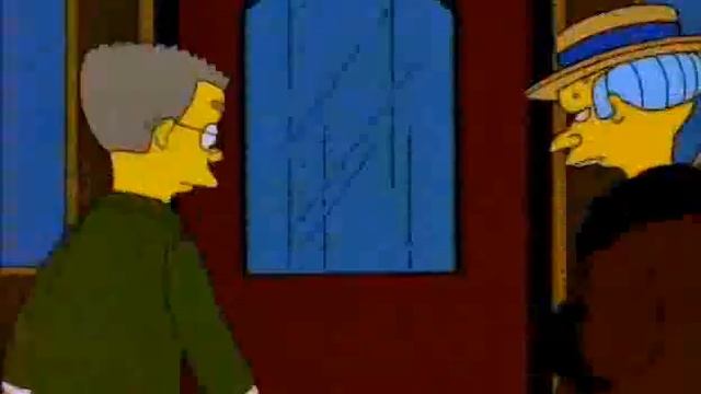 Simpsons - Burns, Baby Burns - Burns returning from the game смотреть онлайн