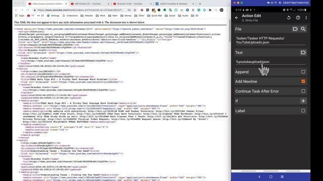 Kustom and Tasker Tutorial - XML to JSON using AutoTools *See pinned comment for a workaround.* смотреть онлайн