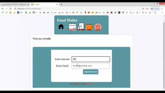 Ewallet Management System in PHP смотреть онлайн