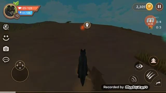 Симулятор волка 4 часть ( играю в онлайн, за мальчика, дерусь з бизоном)! смотреть онлайн