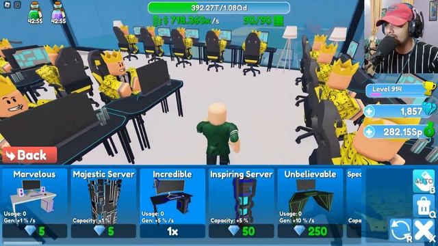 MOST EPIC UPDATE In Hacker Tycoon Roblox! смотреть онлайн