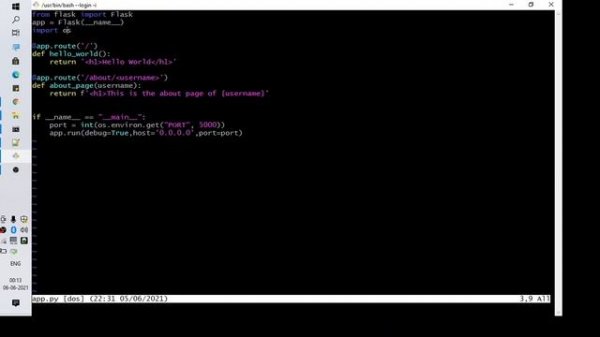 python.exe: can't find '__main__' module in 'app'