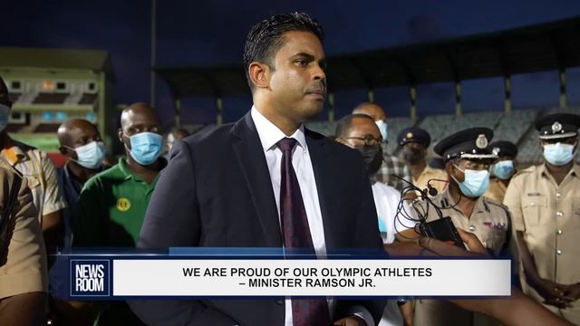 WE ARE PROUD OF OUR OLYMPIC ATHLETES – MINISTER RAMSON JR смотреть онлайн