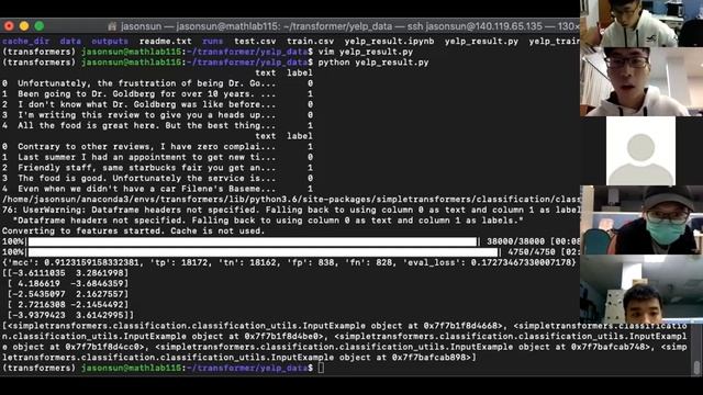 meeting: 瑄正介紹 SimpleTransformer смотреть онлайн
