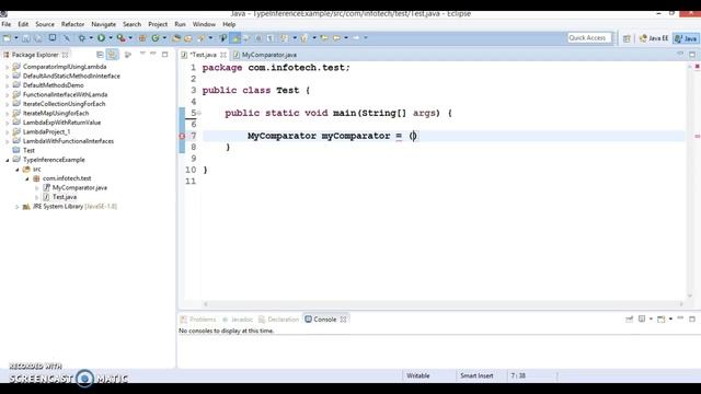 Java 8 lambda-Type inference | Java 8 Lambda Type Inference смотреть онлайн