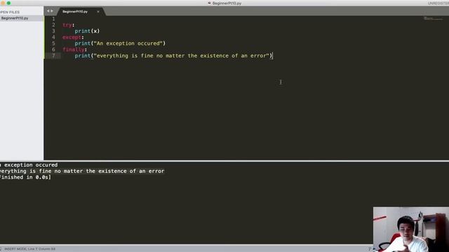 Python Beginner (2021) Tutorial Part 10: Try .. Except смотреть онлайн