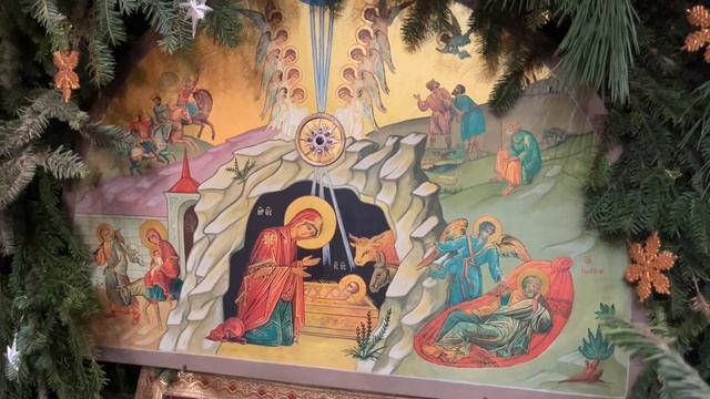 СОЧЕЛЬНИК РОЖДЕСТВА | ПРОПОВЕДЬ | ТРОПАРЬ | КОНДАК | Christmas night | Sermon смотреть онлайн
