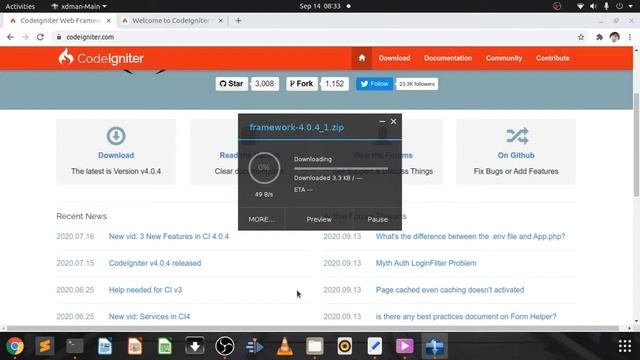 Membuat website bisnis codeigniter 4 | Pendahuluan download & Install смотреть онлайн
