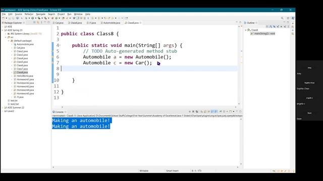 2023 Spring Java Level 2 Class 08 смотреть онлайн