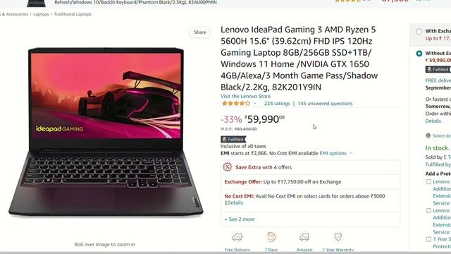 Best Gaming Laptops Under 60000 | Intel i5 12th gen laptop | Best Laptop Under 60000 смотреть онлайн