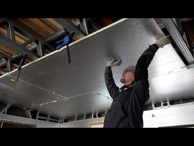 Как утеплить любой холодный гараж изнутри? СТРОИМ ДЛЯ СЕБЯ смотреть онлайн