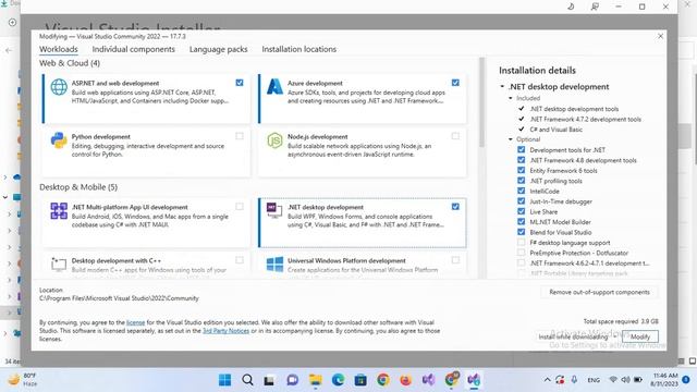 Visual Studio Python - How to setup python on visual studio 2022 смотреть онлайн