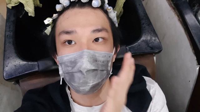 FINALLY!! A HAIRCUT AFTER 5 MONTHS OF QUARANTINE - Post quarantine New Normal - Asian (Korean) Perm смотреть онлайн