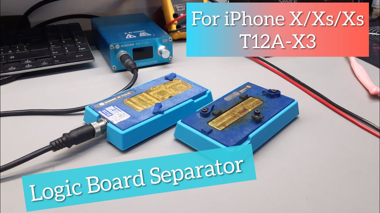 Logic Board Separator For iPhone X / Xs / Xs Max Sunshine SS-T12A /Разделитель iPhone X T12A-X3 смотреть онлайн