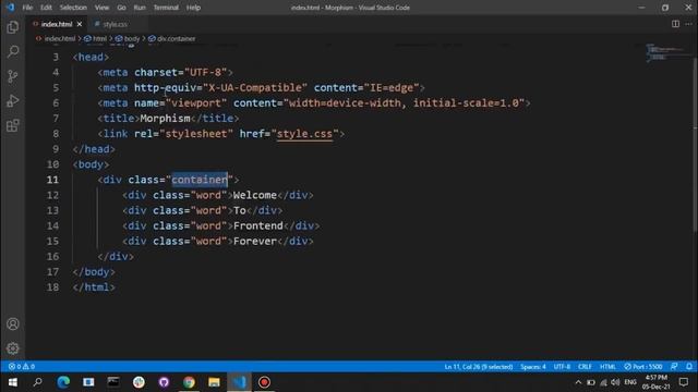 Text Morphing Effect Using HTML & CSS In Tamil | CSS Animation In Tamil | CSS Tutorial In Tamil | смотреть онлайн