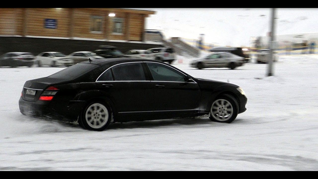 Когда у тебя Mercedes W221 5.5. Чиним и наваливаем боком. смотреть онлайн