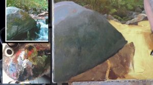 Как рисовать камни маслом - Мастер-класс по живописи - Юрий Клапоух