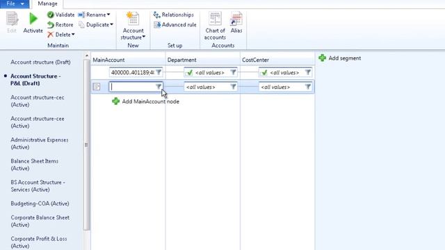 Microsoft Dynamics AX 2012 General Ledger -- Account Structure Overview смотреть онлайн