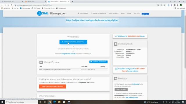 ?Como CREAR y ENVIAR un SITEMAP XML? para Google.Actualizado 2022. смотреть онлайн