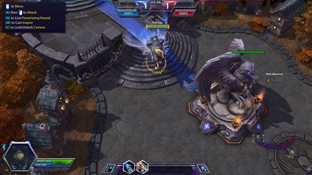 Heroes Of The Storm Alpha Tutorial (Part II) смотреть онлайн
