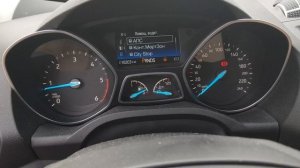 Отключение ESP АПС Ford kuga 2018