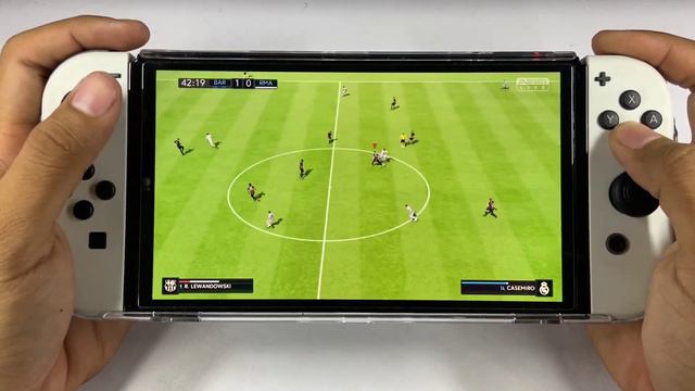 FIFA 23 - FC BARCELONA vs REAL MADRID | Nintendo Switch OLED Gameplay fifa23 смотреть онлайн