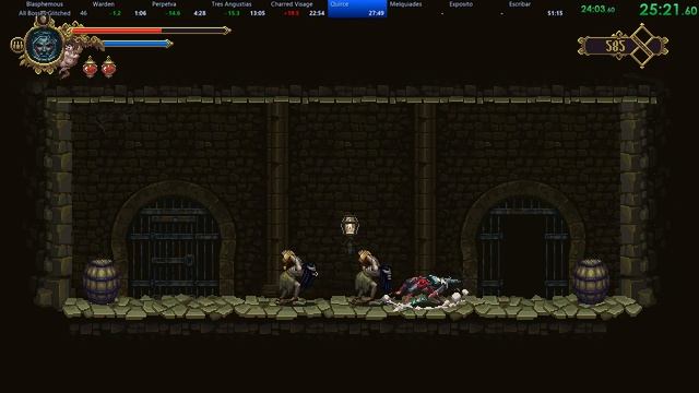 Blasphemous All Bosses Speedrun World Record: 49:35 смотреть онлайн