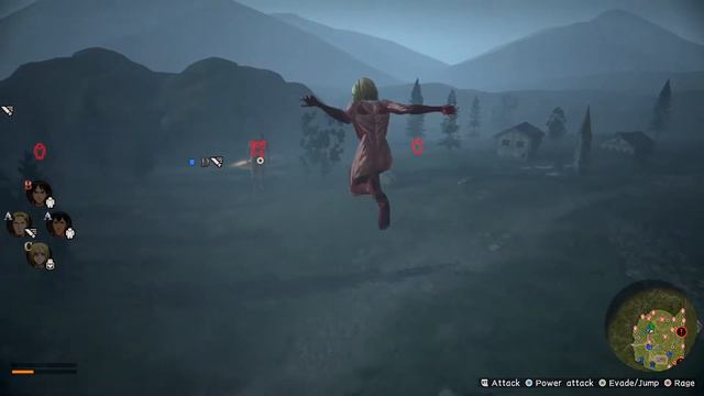 Adult Annie Female Titan Gameplay - Attack on Titan 2 - Final Battle Character Gameplay смотреть онлайн