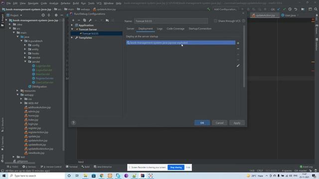 intellij ultimate tomcat server configure webapp application context - java jsp project смотреть онлайн