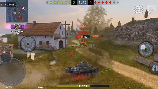 World Of Tanks Mobile | Ну и лаги #1