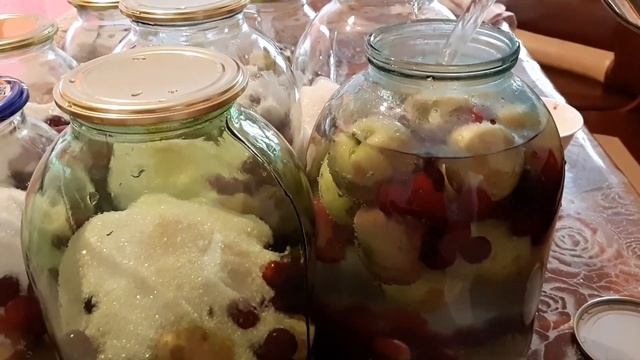 Ассорти компот.Ар турлы жемыстермен компот дайындаймыз!Ассорти компот на зиму!