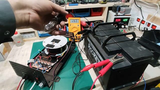 Эксперименты с установками «Бедини» - IGBT транзисторы. смотреть онлайн