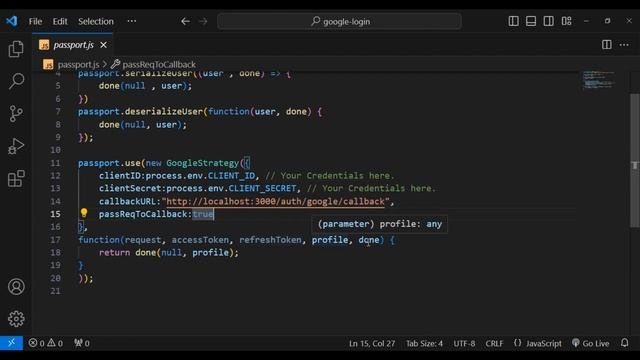 How to log in with Google in Node JS | Step-by-Step Login with Google Node JS смотреть онлайн
