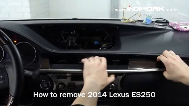How to remove audioscreen 2014 Lexus ES250 HD смотреть онлайн