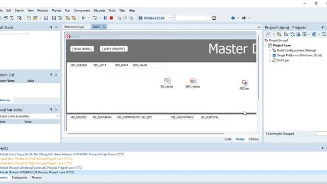 MASTER DETAIL - Criando um MasterDetail no Delphi com FireDAC смотреть онлайн