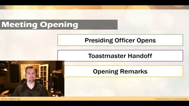 Command & Coordinate - How to Toastmaster the RDG Way смотреть онлайн