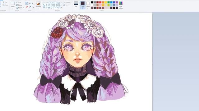 Drawing with MS Paint смотреть онлайн