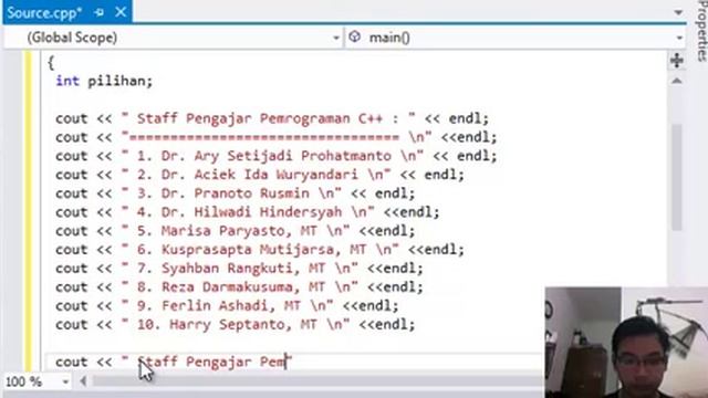 Pemrograman C++ - Modul 5-4, "Switch Case" смотреть онлайн