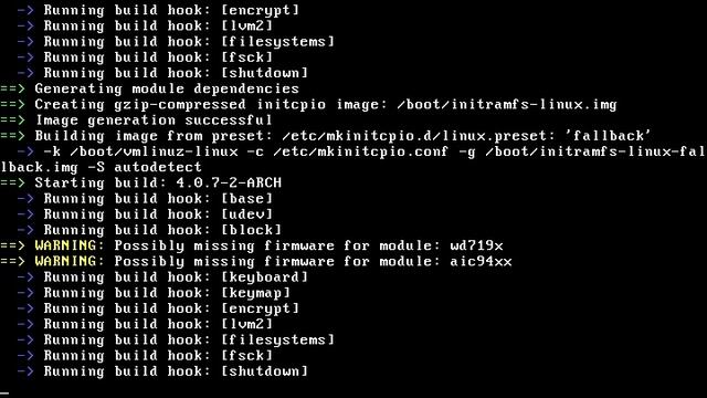 Arch Linux installs fine from archlinux-2015.07.01-dual.iso (kernel 4.0.7-2) смотреть онлайн