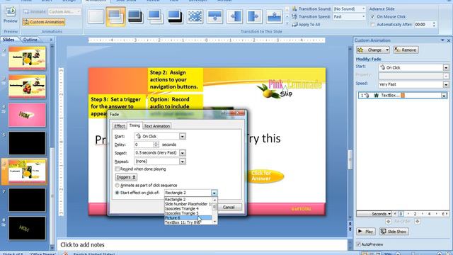 How to make Flash Cards with Audio in PowerPoint 2007 смотреть онлайн