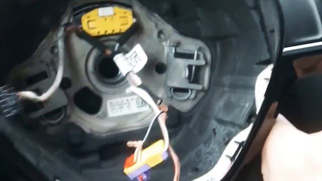 Как снять руль Шкода Октавия смотреть онлайн