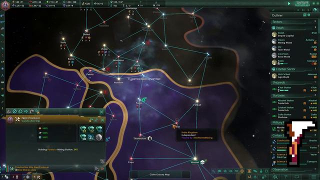 Stellaris: Nemesis Full Playthrough (The First Contact) смотреть онлайн