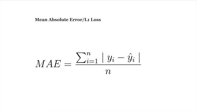 Common Loss Function MSE vs MAE vs Cross Entropy смотреть онлайн