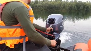 SEA PRO 40 Jet. Обкатка