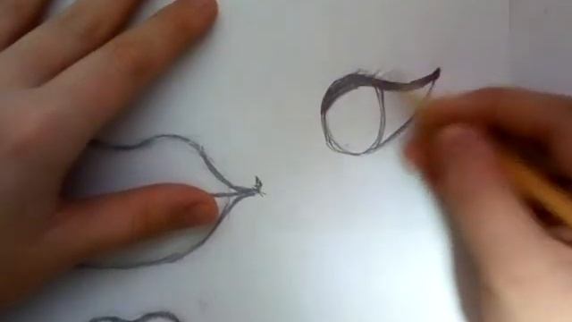 Как рисовать глаза, нос, рот. смотреть онлайн