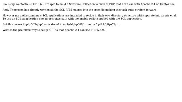 DevOps & SysAdmins: Building php v5.6.9 for use with Apache 2.4 on CentOS 6.6 смотреть онлайн