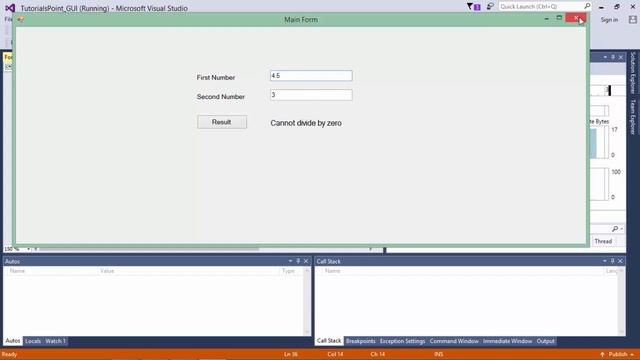 C# - Exception Handling смотреть онлайн