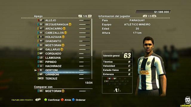 Gameplay PES 2013: Liga Master # 007 Atlético Mineiro / Final Pre-Temporada смотреть онлайн